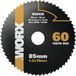 Worx WA5036 lame de scie circulaire 85 mm 60 dents