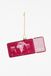 Yup in de boom Glazen Kerstbal - Boardingpass New York 12cm Bordeaux