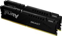 Kingston FURY Beast DDR5 RAM, 16 GB (2 x 8 GB), 5600 MHz, CL40, Intel XMP 3.0, PMIC
