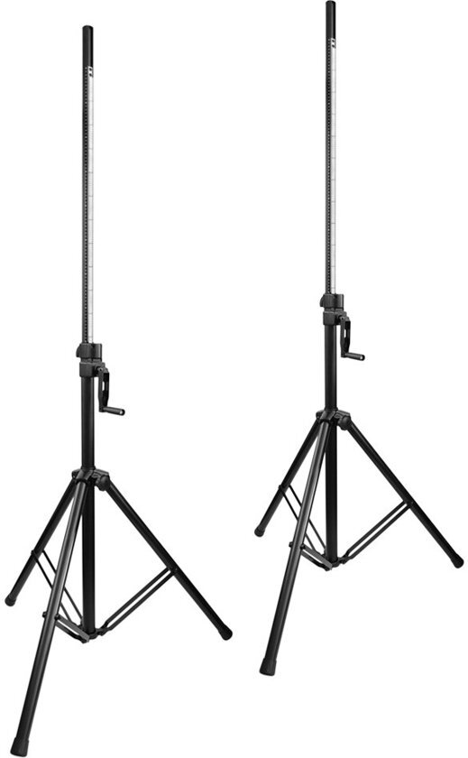 BeamZ Set van 2 Vonyx LS93 wind up speakerstandaards 220cm - 70kg