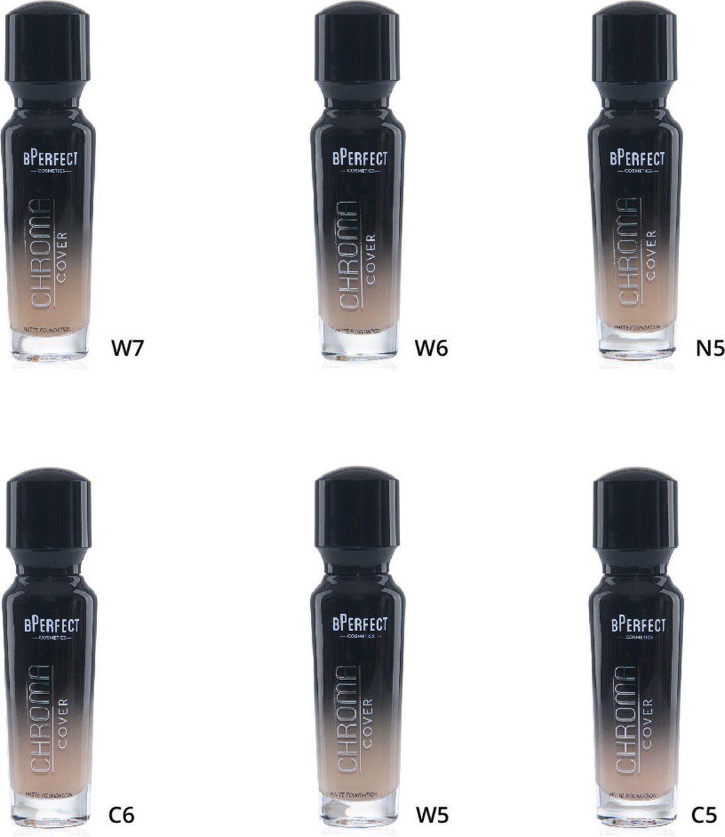bPerfect Cosmetics - Chroma Cover Foundation - N5 - Foundation