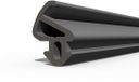 DQ-PP Joint de cadre, Noir, 1 mètre, S-900 LB