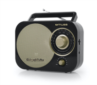 Muse M-055RB Draagbare radio, vintage style