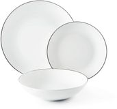 Excelsa SERVEERTAFEL 18 STUKS PLATINA