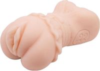 Crazy Bull - Water Skin Vagina Masturbador With Vibrating Bullets