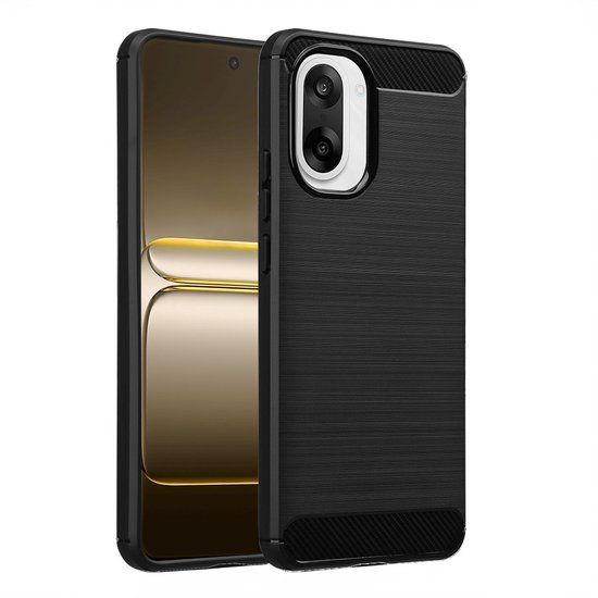 imoshion Hoesje - Geschikt voor OnePlus Nord CE5 - Brushed Backcover - Zwart