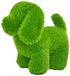 Shenzhen Haorui Industrial Technology Co., Ltd. Chien décoratif en gazon artificiel - résistant aux intempéries - 1 pièce - vert - gazon artificiel - 36 x 20 x 33 cm