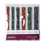 Knit Picks Set houten breinaalden met dubbele punt (mozaïek 15,2 cm)