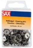 Sax - punaises Design - 1 cm - staal - 125 stuks