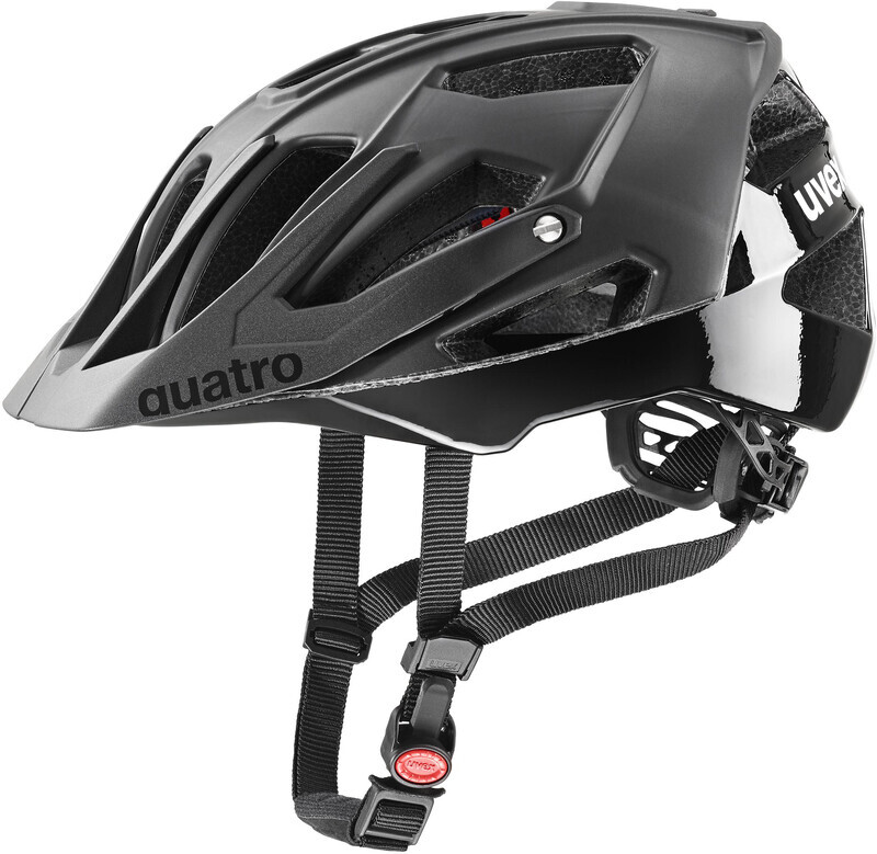 UVEX Quatro CC Helm, zwart