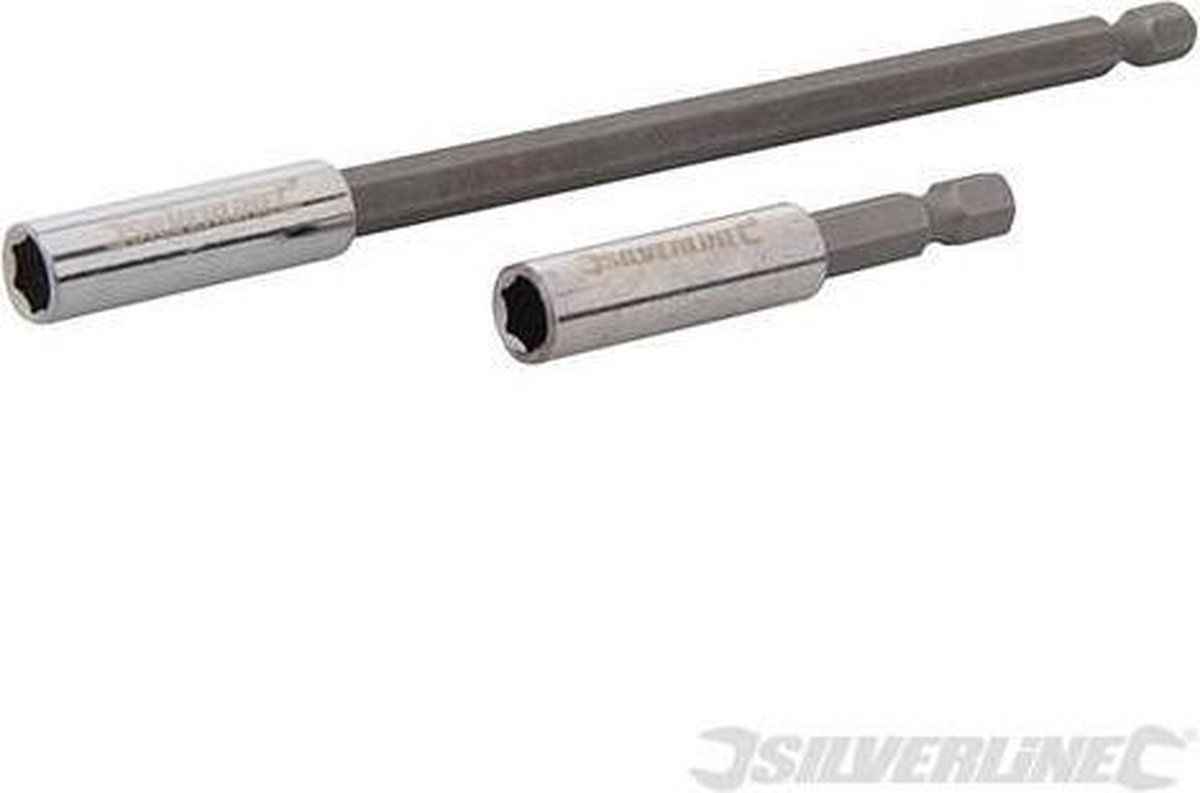 Silverline Magnetische schroevendraaier bithouder, 2 st.