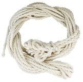 Excellent Koetouw - Extra lang touw - Gevlochten - Sisal - Touw - Touw met lus - 4 slags - Wit - 320 cm - 12 mm dik
