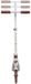 Story City Ride Trottinette Beige LED 82-108 cm