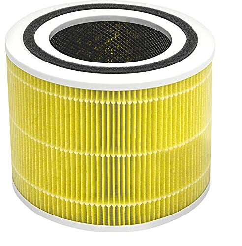 Levoit Luchtreiniger Huisdier Allergie Vervangingsfilter, 3-in-1 H13 HEPA, Hoog rendement Actieve Koolstof, Kern 300-RF-PA