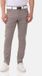 Cipo & Baxx Pantalon en tissu rayé coupe droite Coton Polyester Viscose Gris W33 x L32