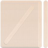 Jumbo Craft Sticks 4,5 pouces - Bâtonnets en bois naturel pour l'artisanat - 50 pièces