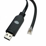 DSD TECH SH-RJ12B USB naar RJ12 RJ11 6P4C RS232 seriële kabel (zwart) 5.9FT