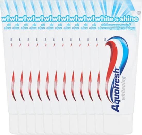 Aquafresh Tandpasta White And Shine Voordeelverpakking