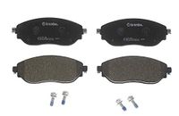 Brembo A.B.S. All Brake Systems Remblokken – Set 4-delig – Incl. Slijtage-indicator – ECE-R90