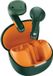 Fresh 'n Rebel Twins Core 2 - Draadloze oordopjes - Bluetooth oortjes met 40 uur speeltijd - Met Microfoon en App - Velvet Green & Flamy Orange