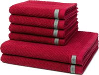 Ross Dames en Heren 4 X handdoek 2 X douchehanddoek - in set Smart