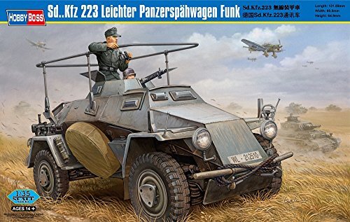 Hobbyboss 1:35 Schaal"Sd.kfz 223 Leichter Panzerspahwagen Funk" Montagekit