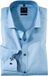 OLYMP Level 5 body fit chemise - bleu clair structure (contraste) - Facile à repasser - Tour de cou : 42