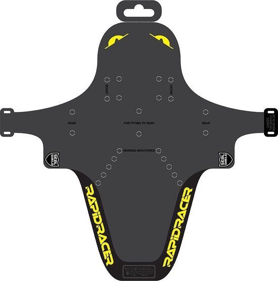 Rapidracerproducts Spatbord Enduroguard MTB Geel