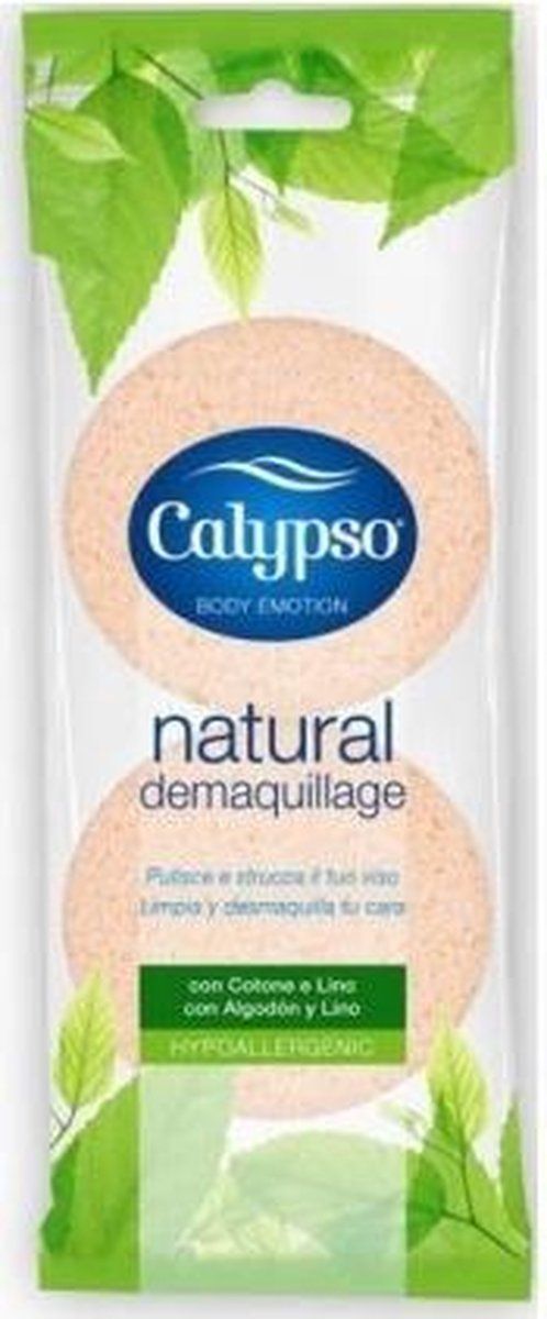 Esponja Calypso Desmaquillante Duo - 8001700200709