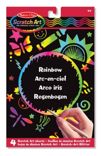 MELISSA & DOUG Kras Art Regenboog