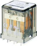 Finder 62.23.9.012.4000 Printrelais 12 V/DC 16 A 3x wisselcontact 1 stuk(s)