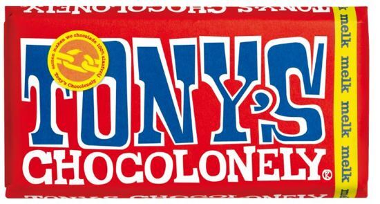 Tony's Chocolonely reep Melk - 15 x 180 gram