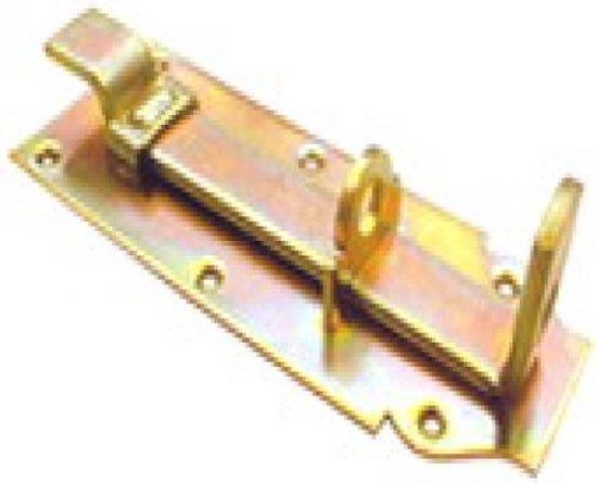 Intergard Hangslotschuif 120mm met bocht