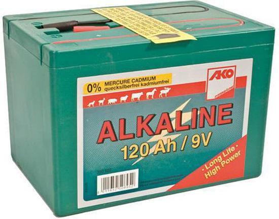 AKO Batterij Alkaline Klein 120ah 9v