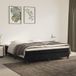 Syfax Pocketveringmatras medium 180x200x20 cm fluweel zwart