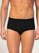zd ZERO DEFECTS Slip 'Senior Prinstriped Egyptian cotton' zwart