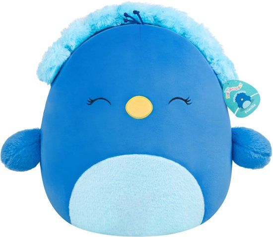 Squishmallows Large Plush 40cm Priscilla Blue Peacock