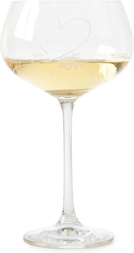 Riviera Maison With Love White Wine Glass