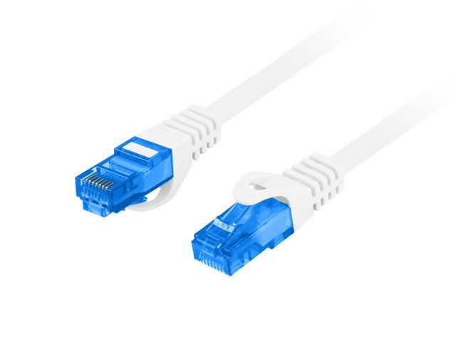 Lanberg PCF6A-10CC-0200-W netwerkkabel Wit 2 m Cat6a S/FTP