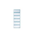 Esselte Leitz naambordje, oneindigheid, zelfklevend, 108 stuks, wit
