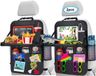 LUUGUYI Organisateur de siège auto pour enfants, 2 paquets de protège-dossier avec table pliable