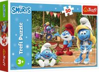 Trefl Smurfenpuzzel voor kinderen - 30 stukjes - Met baby smurf