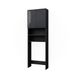 Vicco Irma Wasmachinekast – 64 x 190.5 cm Antraciet Hoogglans