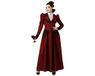 Atosa Vampierkostuum voor volwassenen, dames, dracula, heksenkoningin, horrorkostuums voor Halloween, carnaval, themafeesten, inclusief lange jurk, comfortabel, grappig en origineel, XS-S