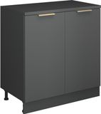 Vicco Uitbreidingskast Rion, Antraciet-goud/Antraciet, 80 x 46 cm