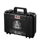 MAX - MAX430TC-DKR luchtdichte koffer serie Dakar, zwart, 426 x 290 x 159 mm