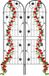 Relaxdays Plantenklimrek Set van 2 - 180 x 50 cm - Metaal - Zwart