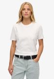 Superdry Dames Riem met studs - Polyester - Zilverkleurig - 88 cm
