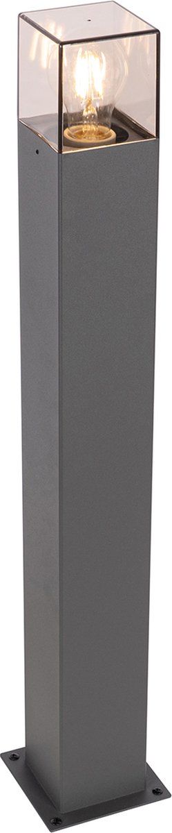 QAZQA Denmark - Staande Buitenlamp - 70 cm - Donkergrijs
