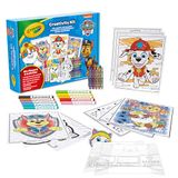 Crayola Paw Patrol creatieve set 5 activiteiten, met kleurplaten, viltstiften, waskrijtjes, 60 stuks, cadeau voor jongens en meisjes, vanaf 4 jaar, 04-2940